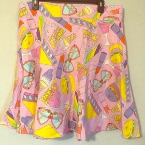 Retrolicious cotton candy skirt 1x